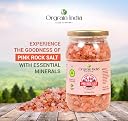Orgrain India Himalayan Pink Rock Salt Coarse Grain, 500g | 80+ Minerals | Trace Elements | Healthy Cooking | No Adulteration gallery image