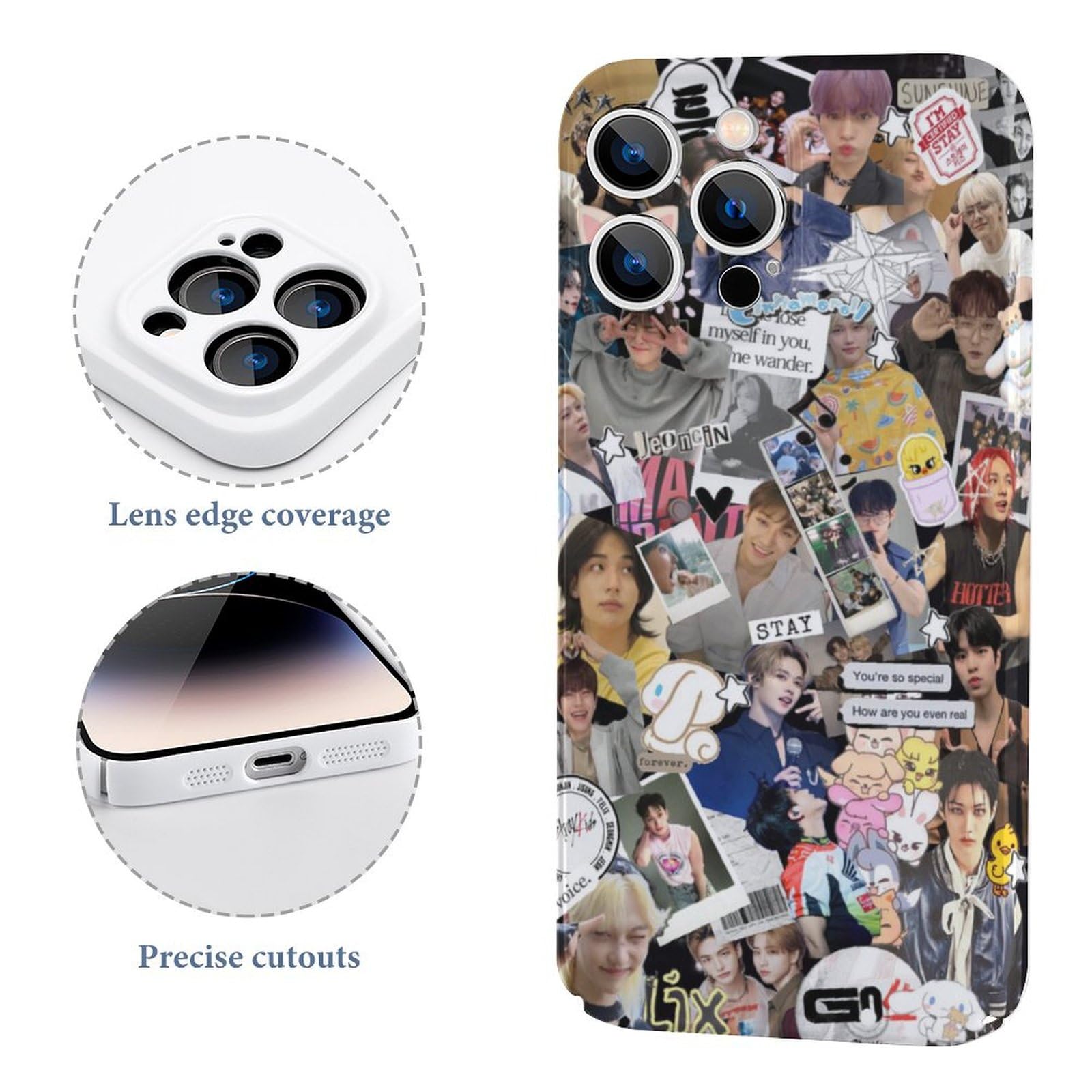 Amazon.com: Merch Phone Case Cover for iPhone 13 Singer Stray