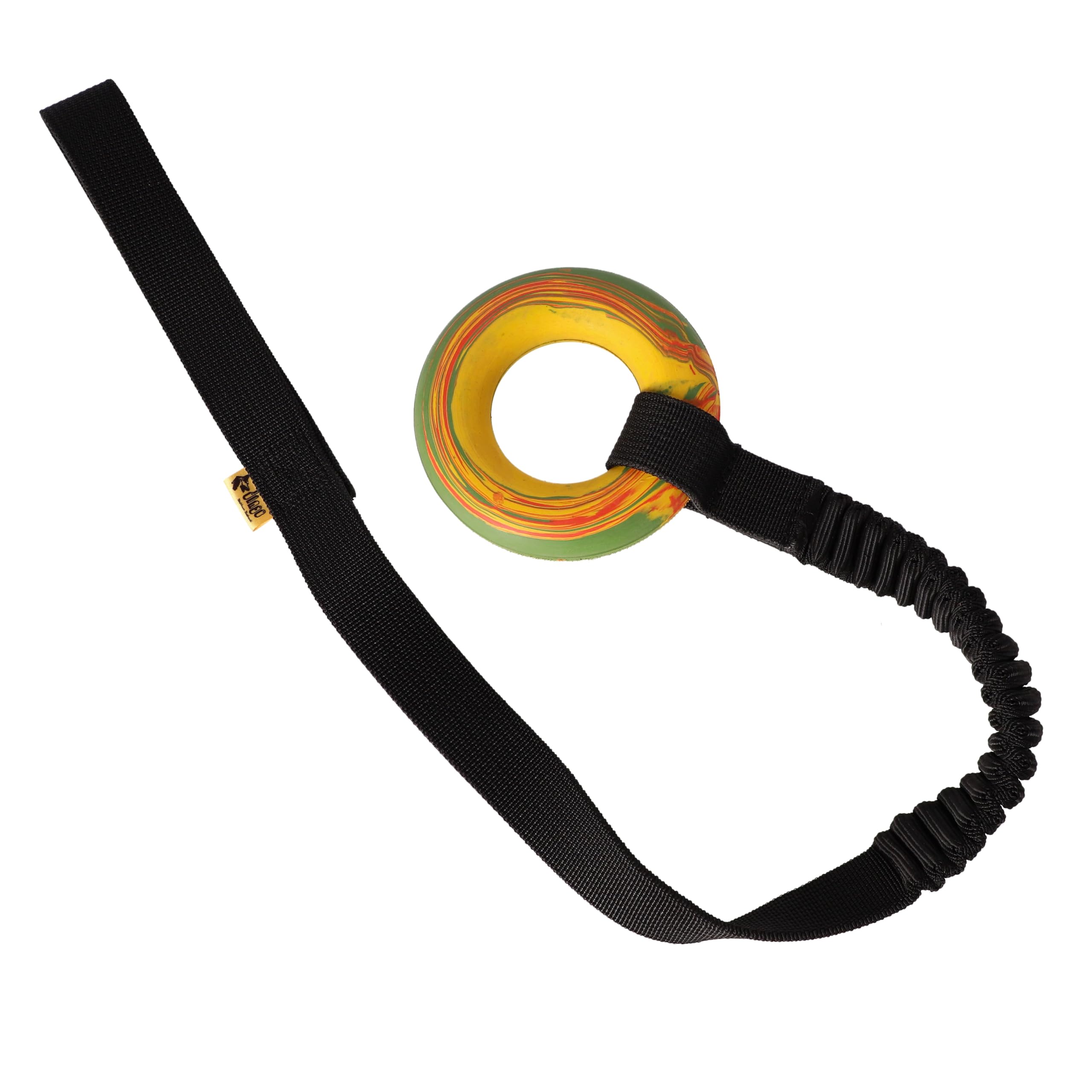 Dingo Puller tug Toy for Dog with Bungee Handle for Dog Training, Agility, tug of war 15674