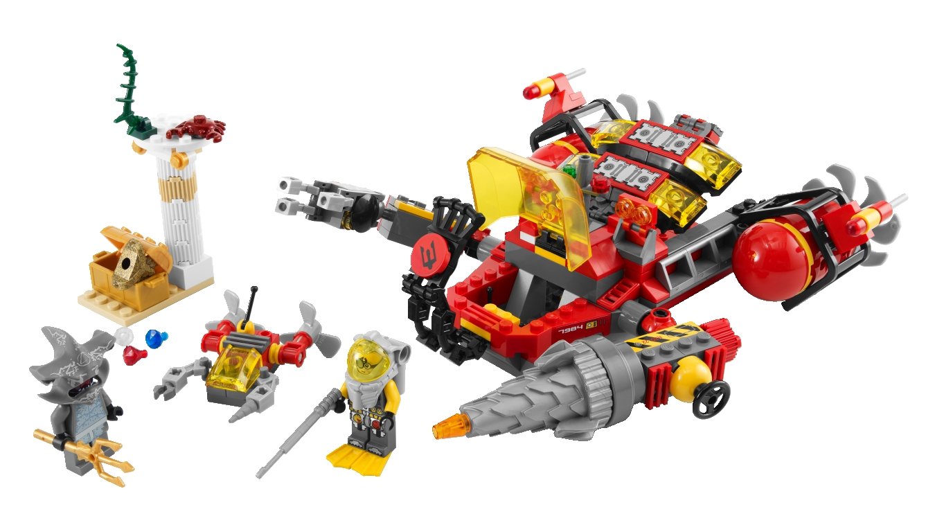 Amazon.co.jp: レゴ (LEGO) アトランティス ディープシーレイダー 7984 