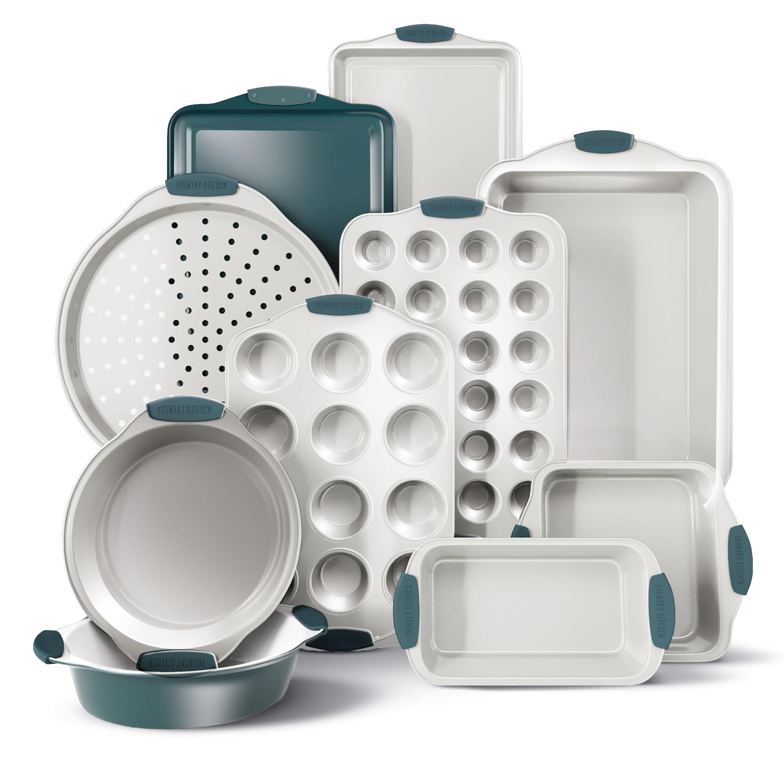 Country Kitchen Nonstick Stackable Bakeware Set