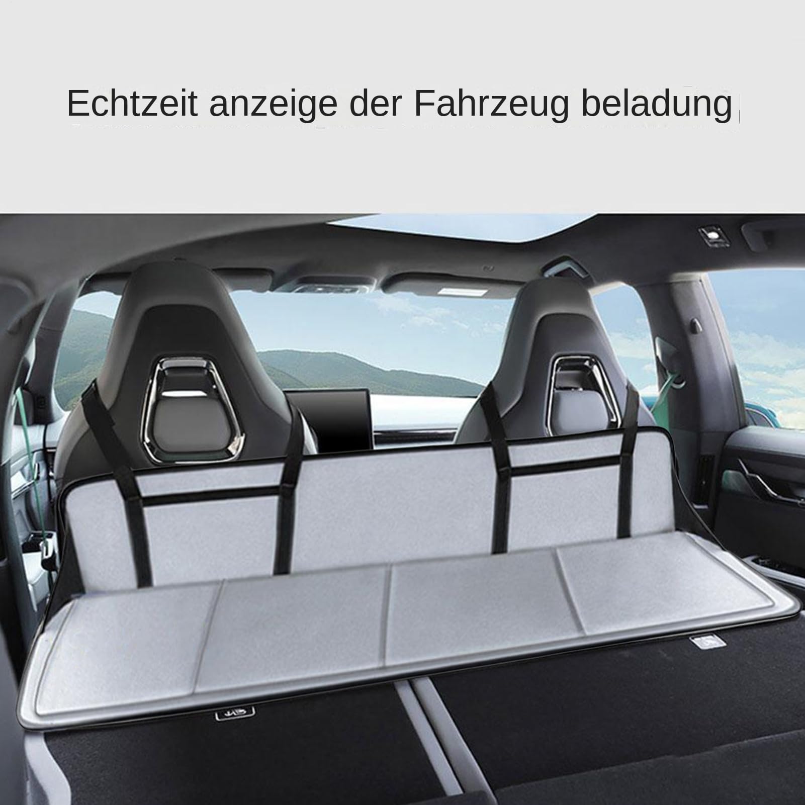 Materasso Auto Per Estensibile per Sedile Posteriore da Viaggio | Comoda Estensione per Materasso da Auto da Viaggio Avventure Outdoor e Campeggio