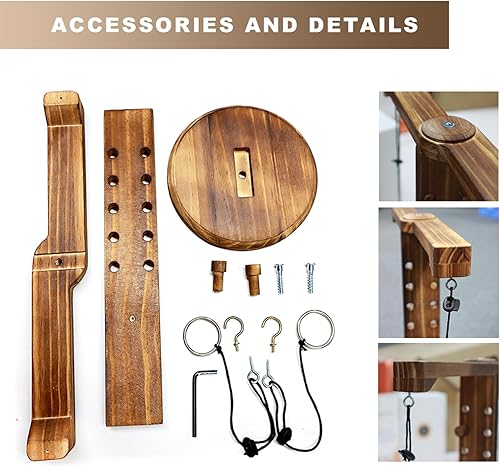 Miniatura 7 de Juego de lanzamiento de anillos para adultos, juego de gancho y anillo para bares y fiestas en casa, juegos de interior al aire libre, juegos de