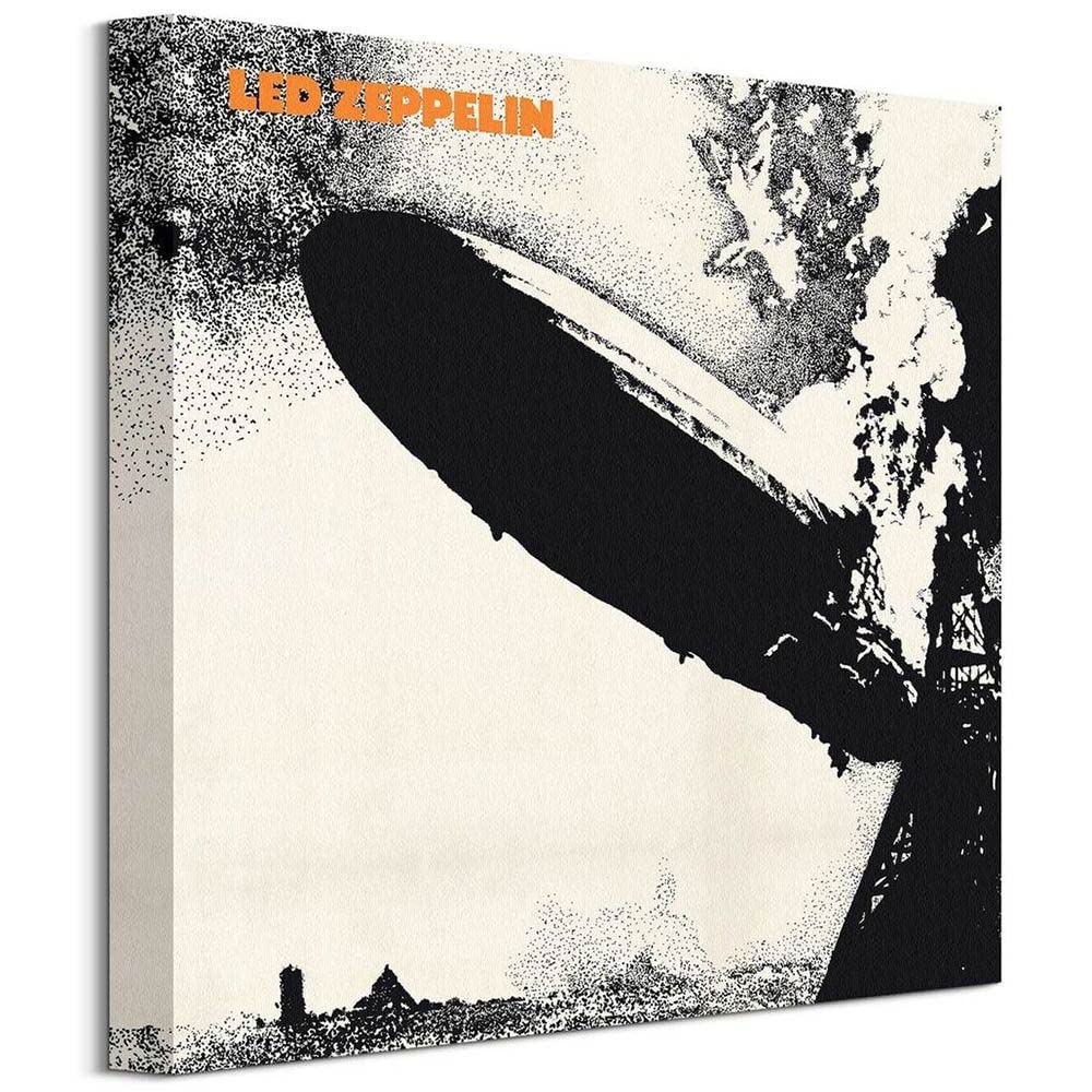 Générique Multi-Coloured Led Zeppelin Wdc101236 Printed Canvas 40 X 40 Cm Album I, Multi-Colour, 40 X 40 Cm