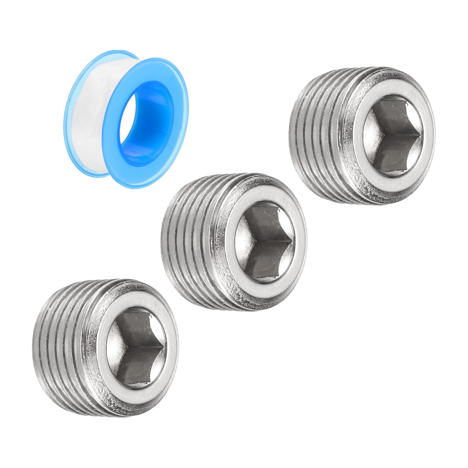DRESSELHAUS Cilinderkopschroef Binnenzeskant 3x8 Mm RVS A2 100 Stuks