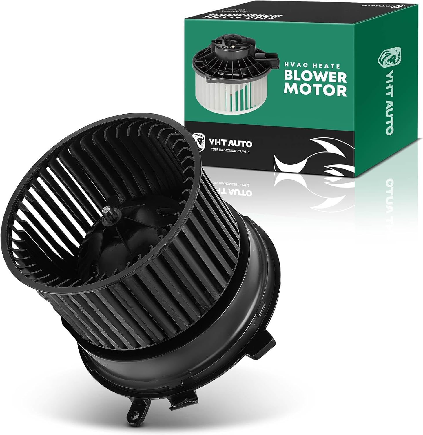 YHTAUTO A/C Blower Motor Assembly Replacement for Nissan 2007-2012 Sentra, 2008-2013 Rogue, 2014-2015 Rogue Select, Front Side