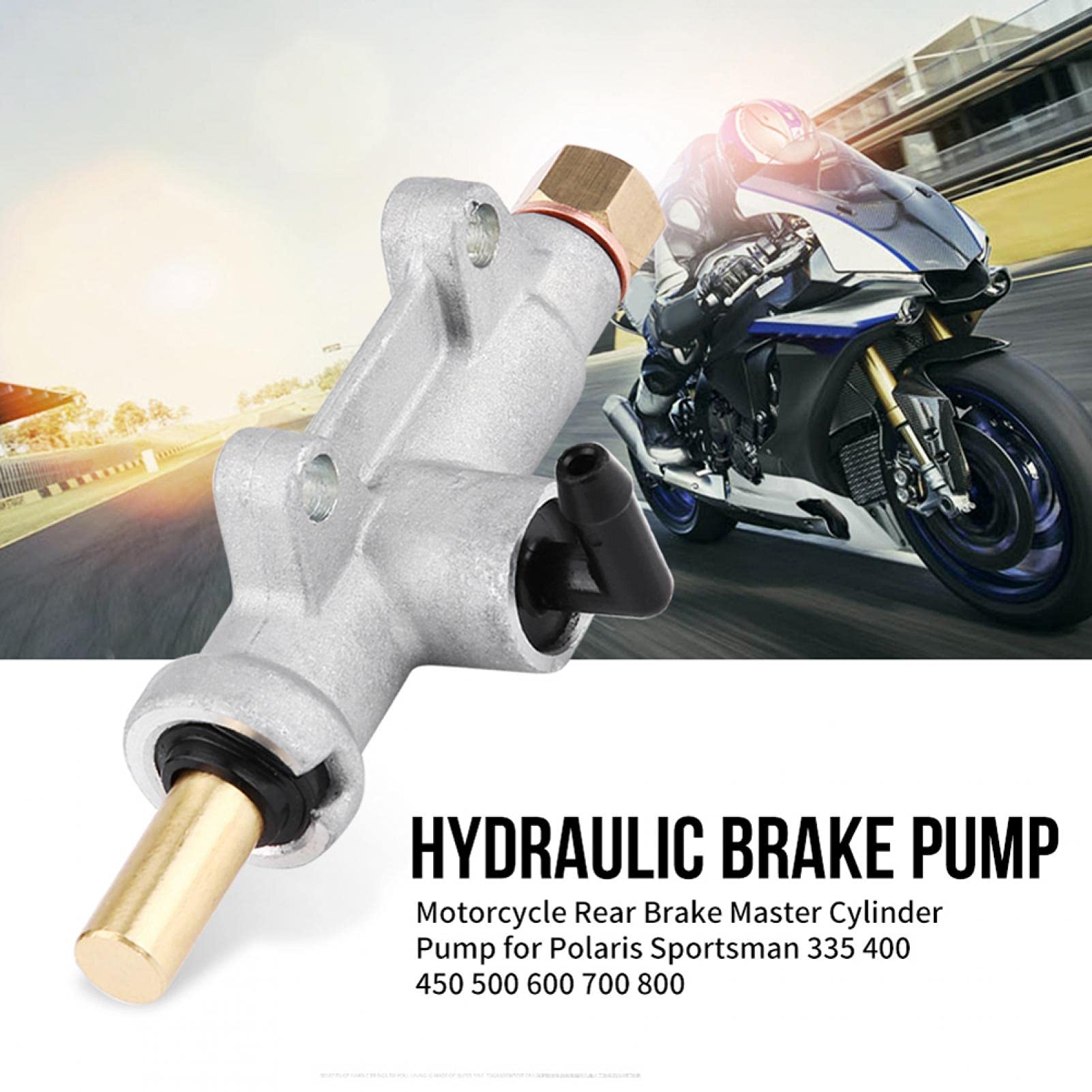 Tylna nożna pompa hamulcowa, hydrauliczna pompa hamulcowa Hydrauliczna pompa hamulcowa Tylna pompa hamulcowa motocykla dla Polaris Sportsman 335 400 450 500 600 700 800