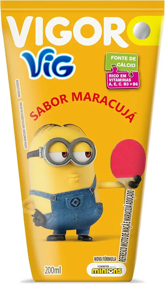 Refresco Misto Sabor Maracujá Vigor 200ml