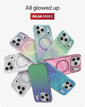 【mana】AppleDesign Amazon.com: ZAGG Milan Snap Case for iPhone 17 Pro - Silver
