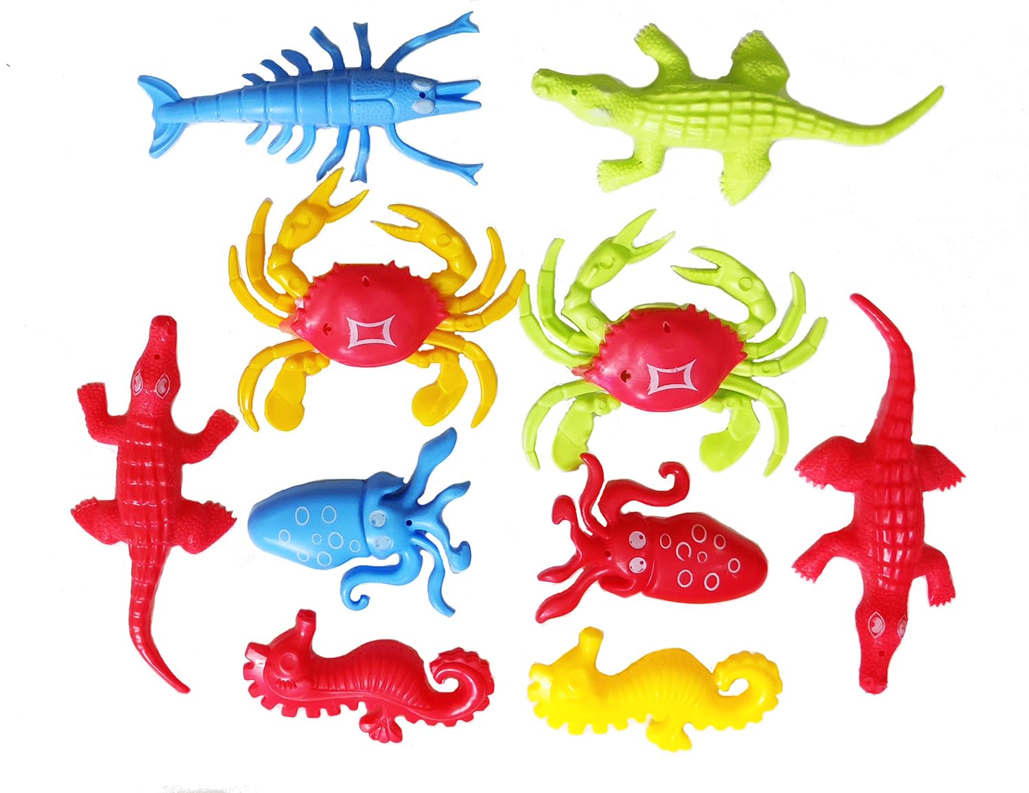 BITONA® 10 Pc Bathing Toys Figures Playing Set for Kids or Collection of Sea Animals (Pack of 10 Floating Figures) (B0CBQKQH5X) Amazon Price History, Amazon Price Tracker