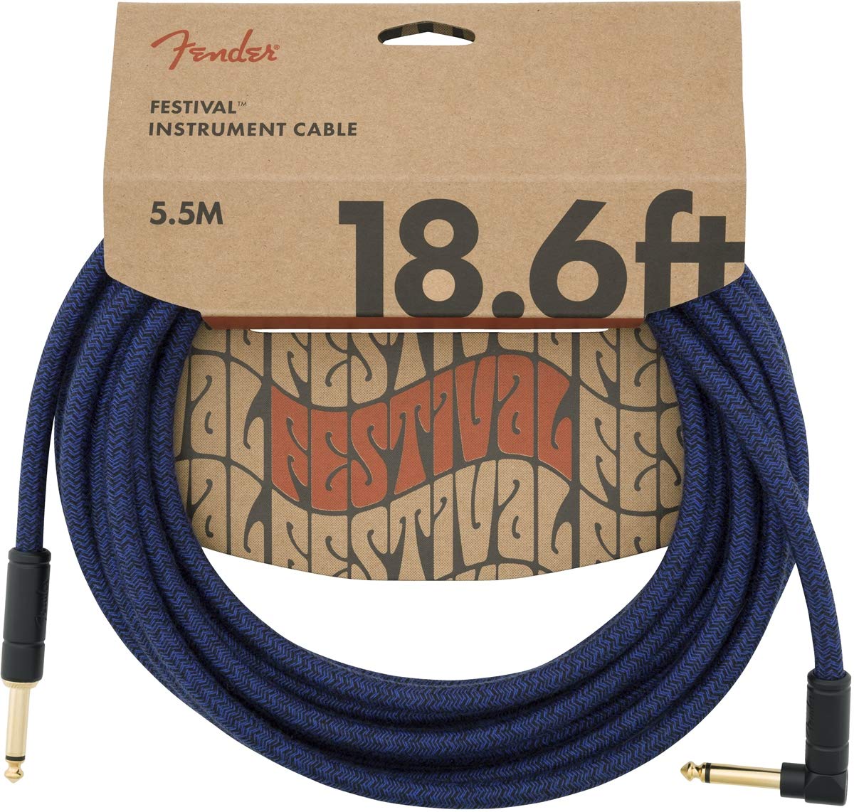 Fender 18.6' ANG CABLE, BLUE DREAM