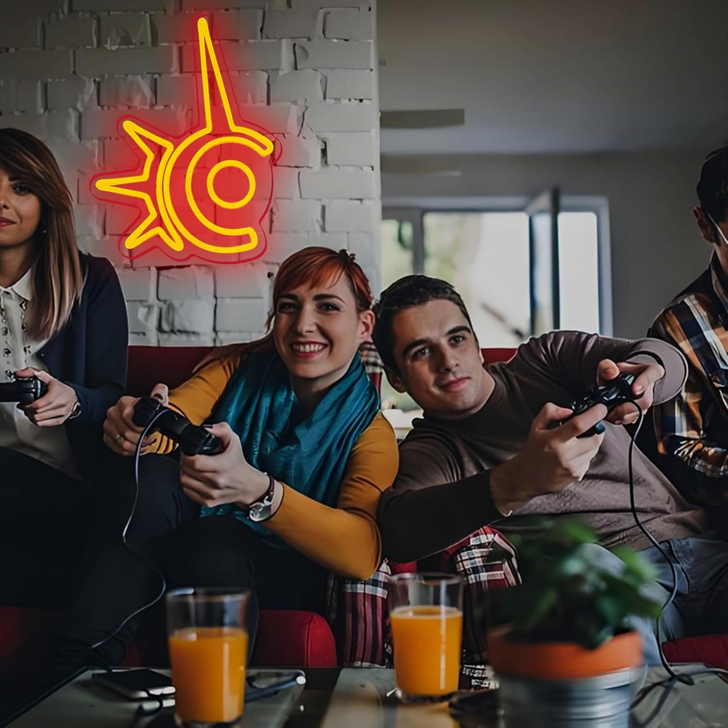 Magic Fantasy Theme Neon Light Red Mage Neon Sign for Wall Decor, LED Neon Lights for Bar Party Game Room Bedroom Living Room, Gifts for Games Lovers Fans Boys Girls(11”x15.3”) - Image 6