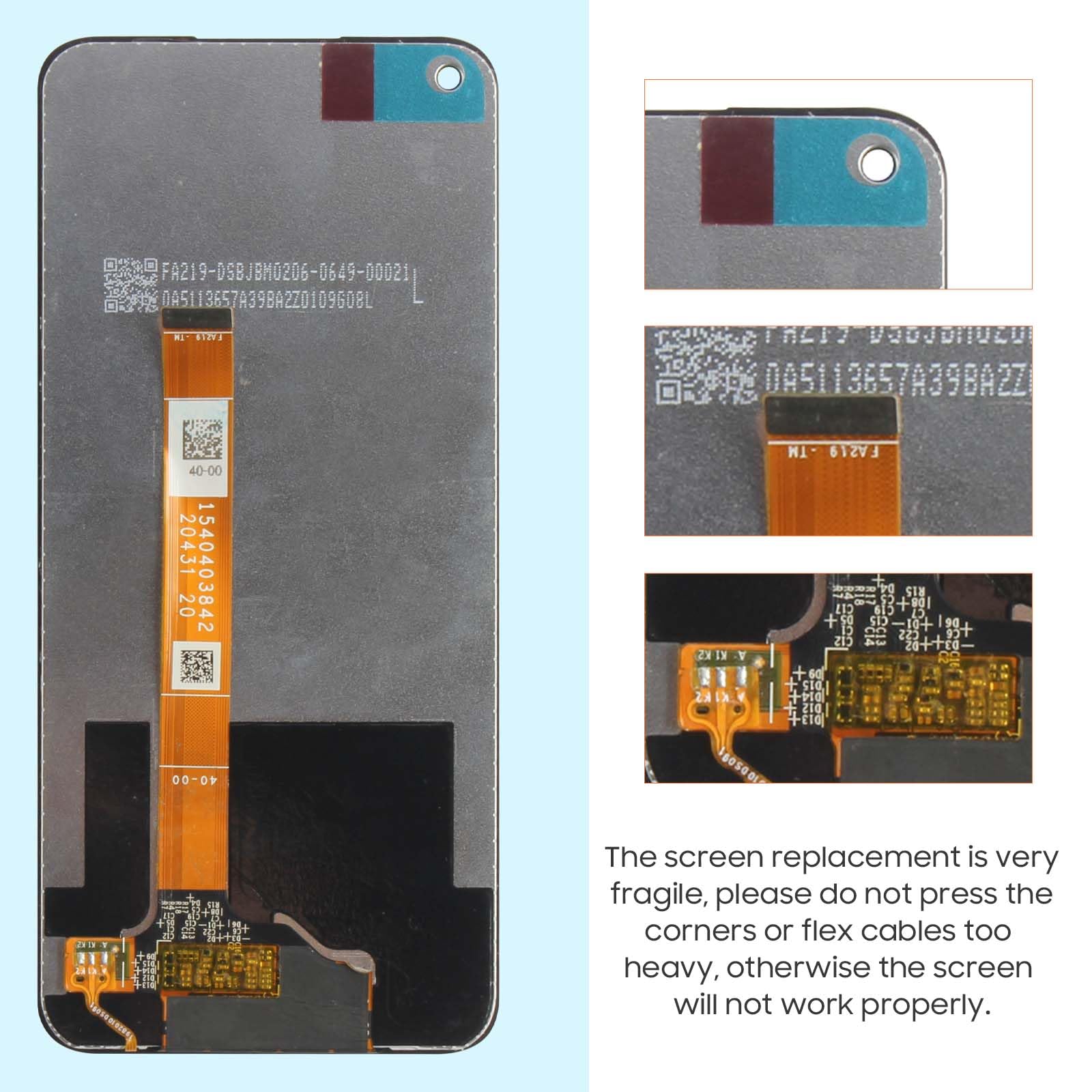 Original For OnePlus Nord N10 5G LCD Display Screen Touch