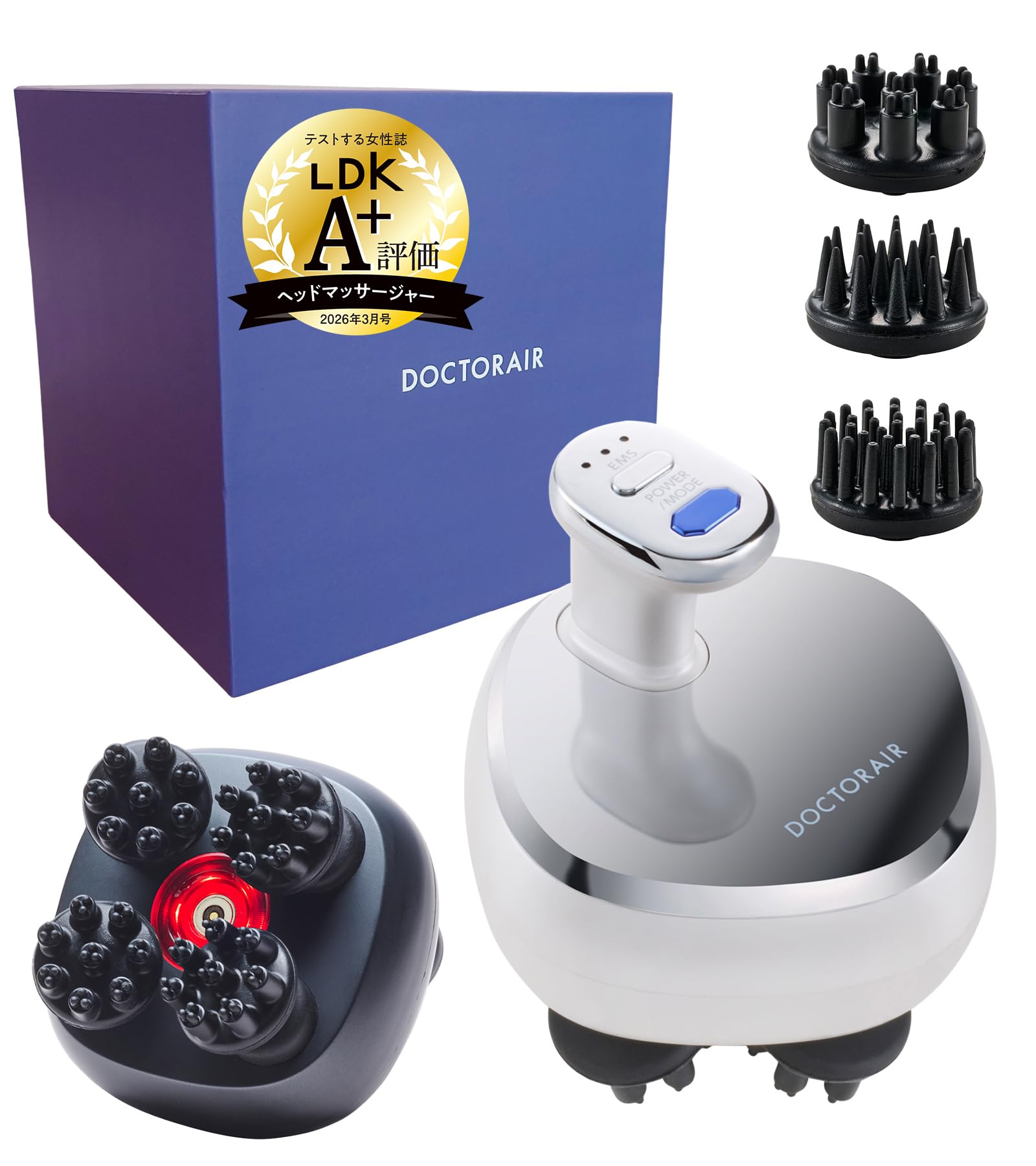 Amazon | 【LDK A+評価獲得】ドクターエア 公式ストア EMSスカルプスパ