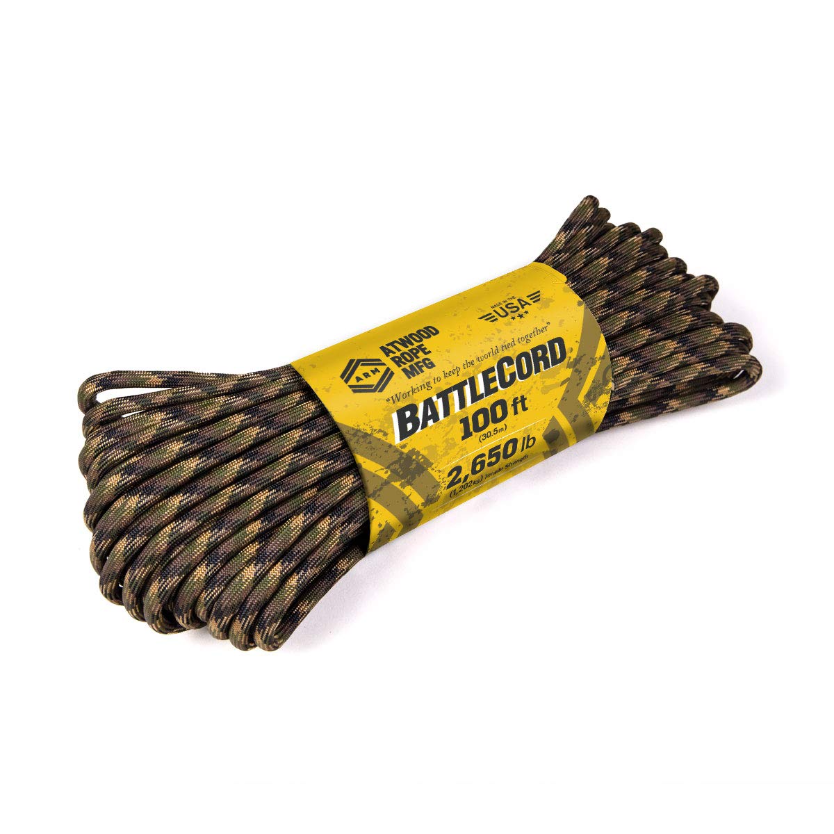 Atwood Rope Mfg Variety Of Colors 5.6Mm Battlecord - 2650Lb Tensile Strength (Od, 50)