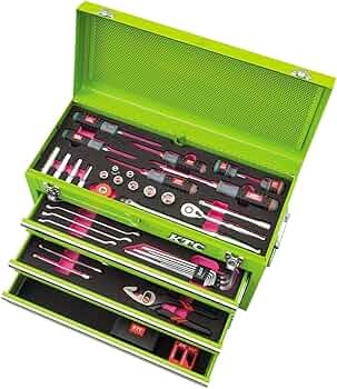 ガーデニングツールセット ライトグリーン Amazon | 京都機械工具(KTC) ツールセット ツールチェスト ライム