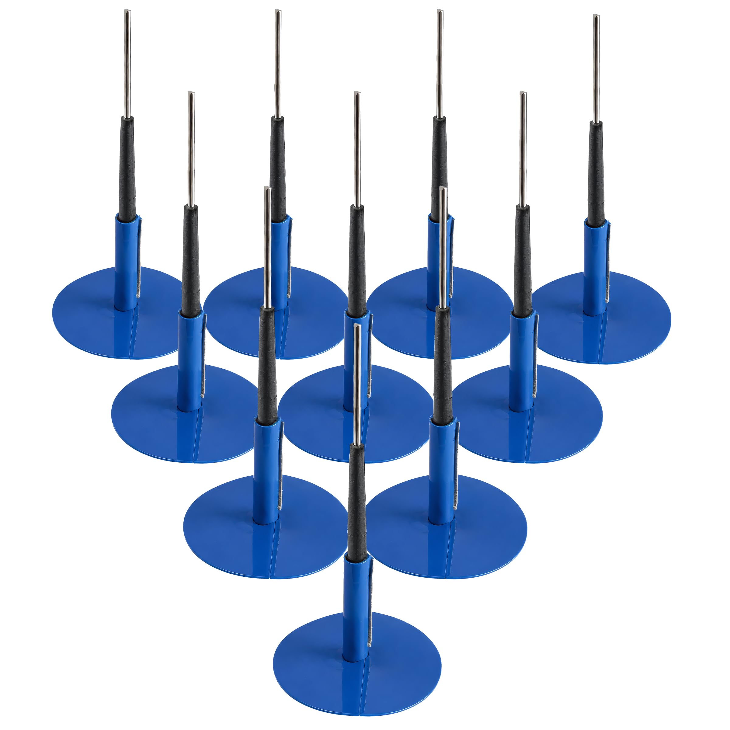 Stix SA4 grzyb do opon 4 mm korpus naprawczy 10 sztuk do naprawy opon | Grzyby do naprawy opon, średnica 4 mm, 10 sztuk w zestawie, do montażu na zimno w przypadku przebicia opon