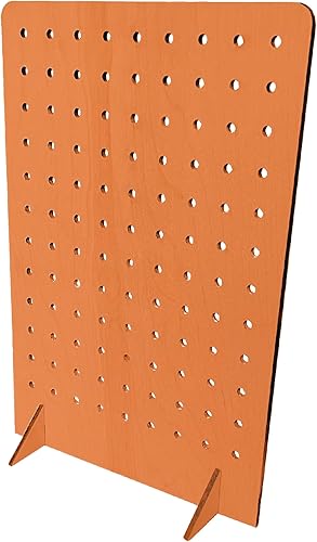 Miniatura 5 de Soporte de exhibición de tablero perforado para joyas, ferias de manualidades, ventas, eventos de proveedores, herramientas, accesorios para tablero