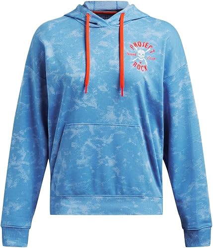 Under Armour Pjt Rck W Udrground Terry Sweat à capuche pour femme, bleu, 38