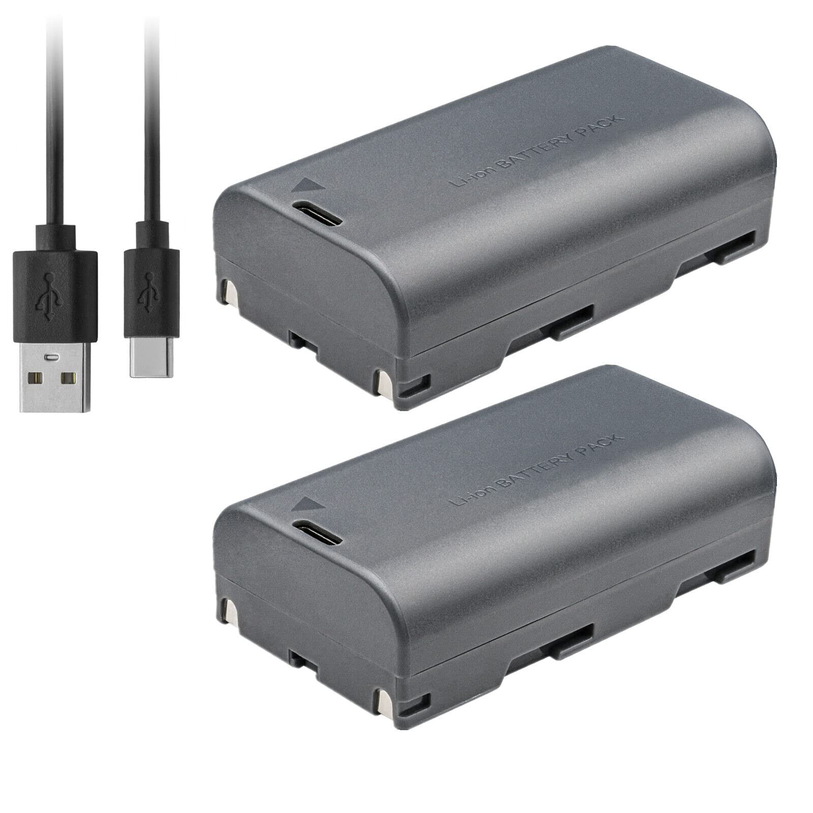 Kastar Battery 2-Pack Replacement for Huepar DT03CG Electronic Self Leveling 3D Green Beam, S03CG/S03DG, S04CG 4D Cross Line Laser Level