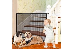Baby Gate for Stairs without Drilling: Safe Haven for Kids and Pets