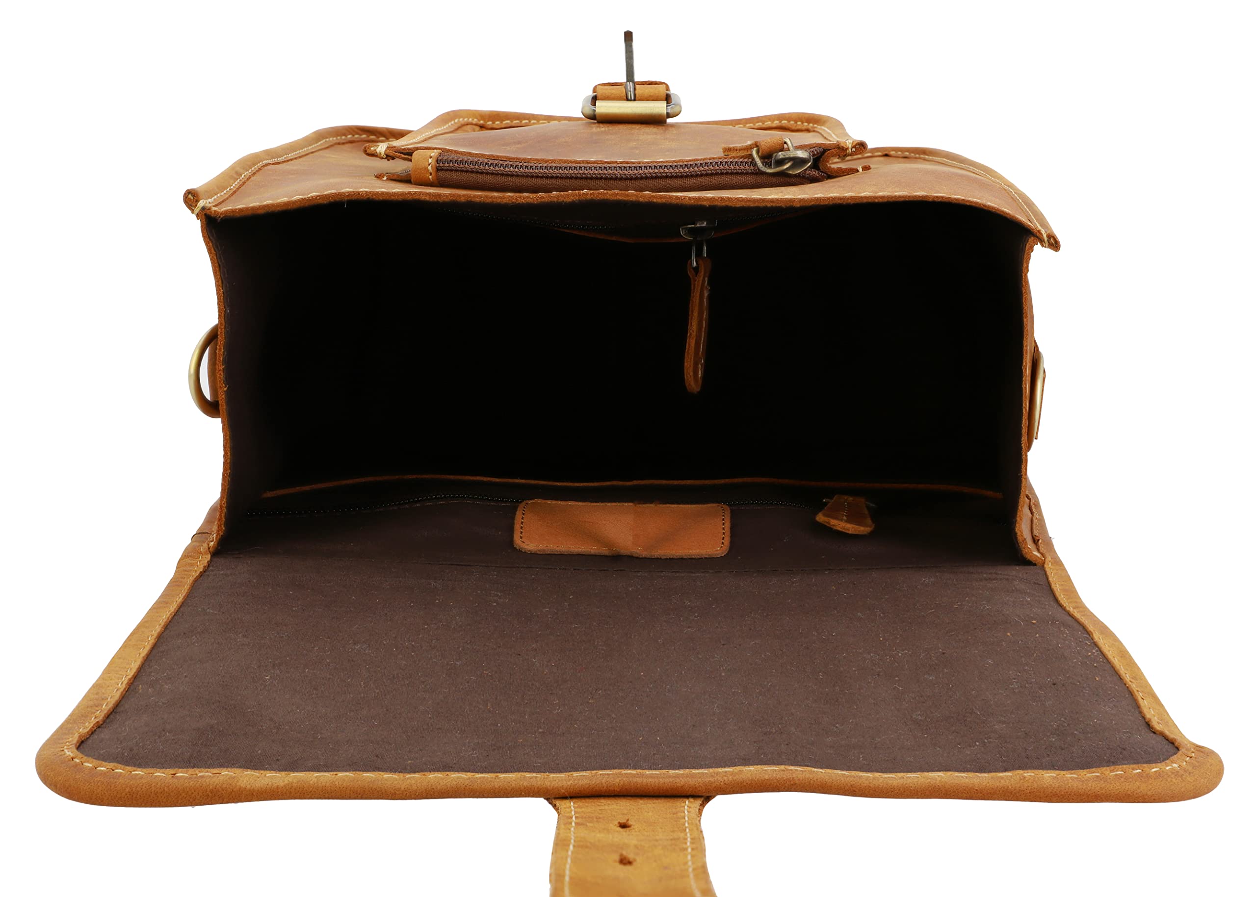 Accessoire Vélo Sacoche Guidon Vélo En Cuir Vintage American Blue