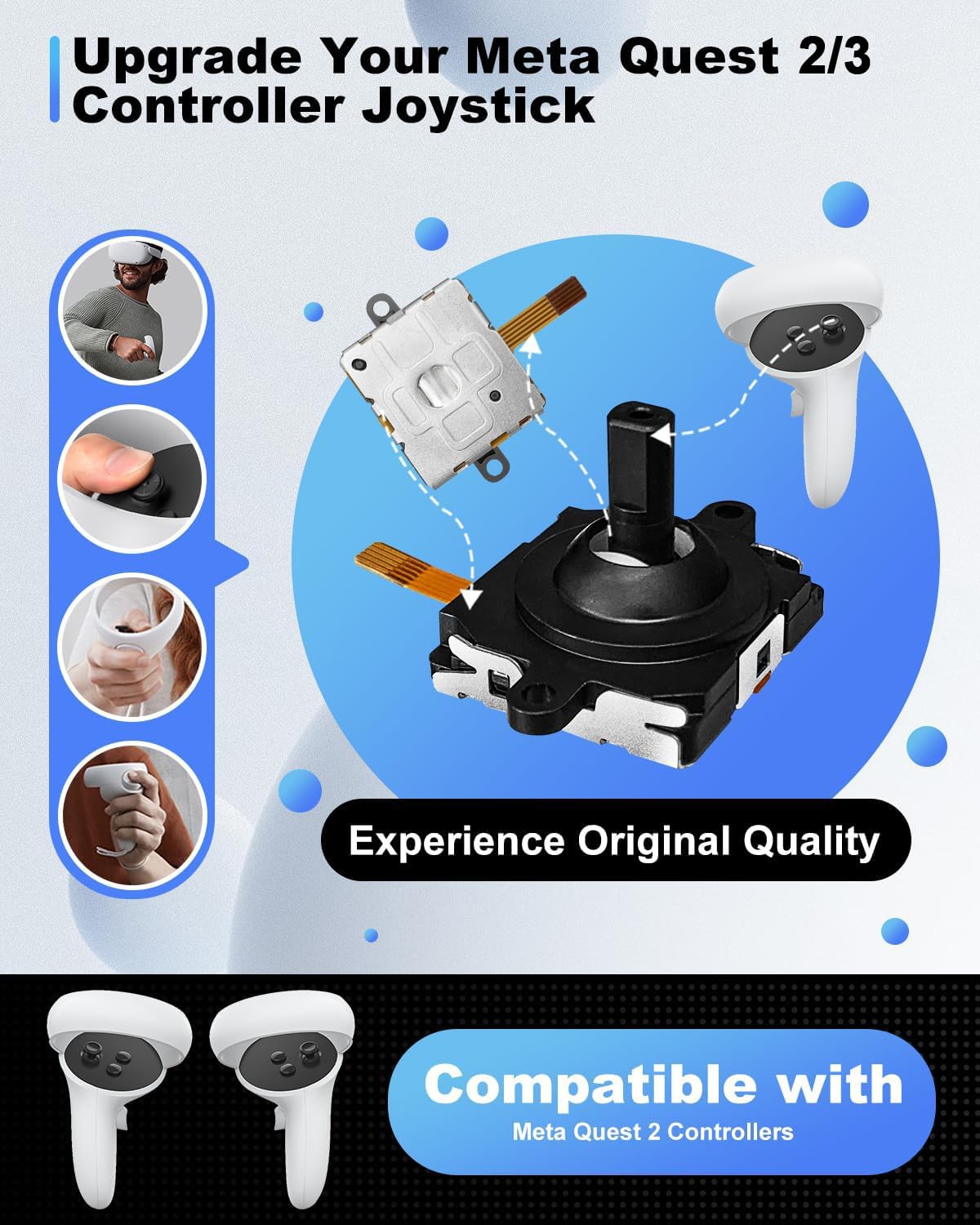 Amazon.co.jp: Meta Quest 3コントローラー(13インチ)用の