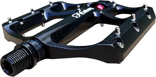 Miniatura 3 de Hafny Pedales de bicicleta de aluminio, mecanizado CNC, plataforma robusta ancha, HF-1400