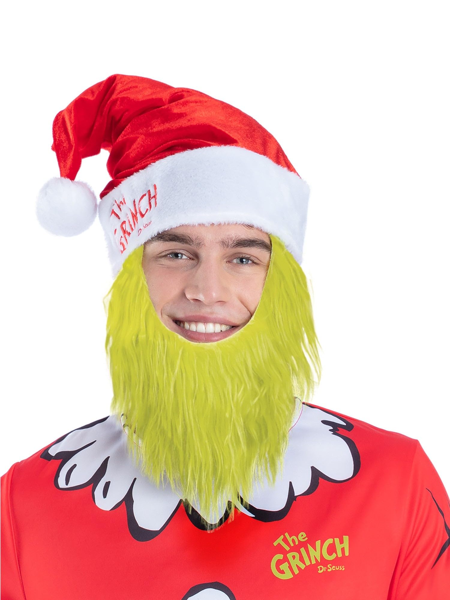 Smiffys Dr Seuss The Grinch Santa Hat