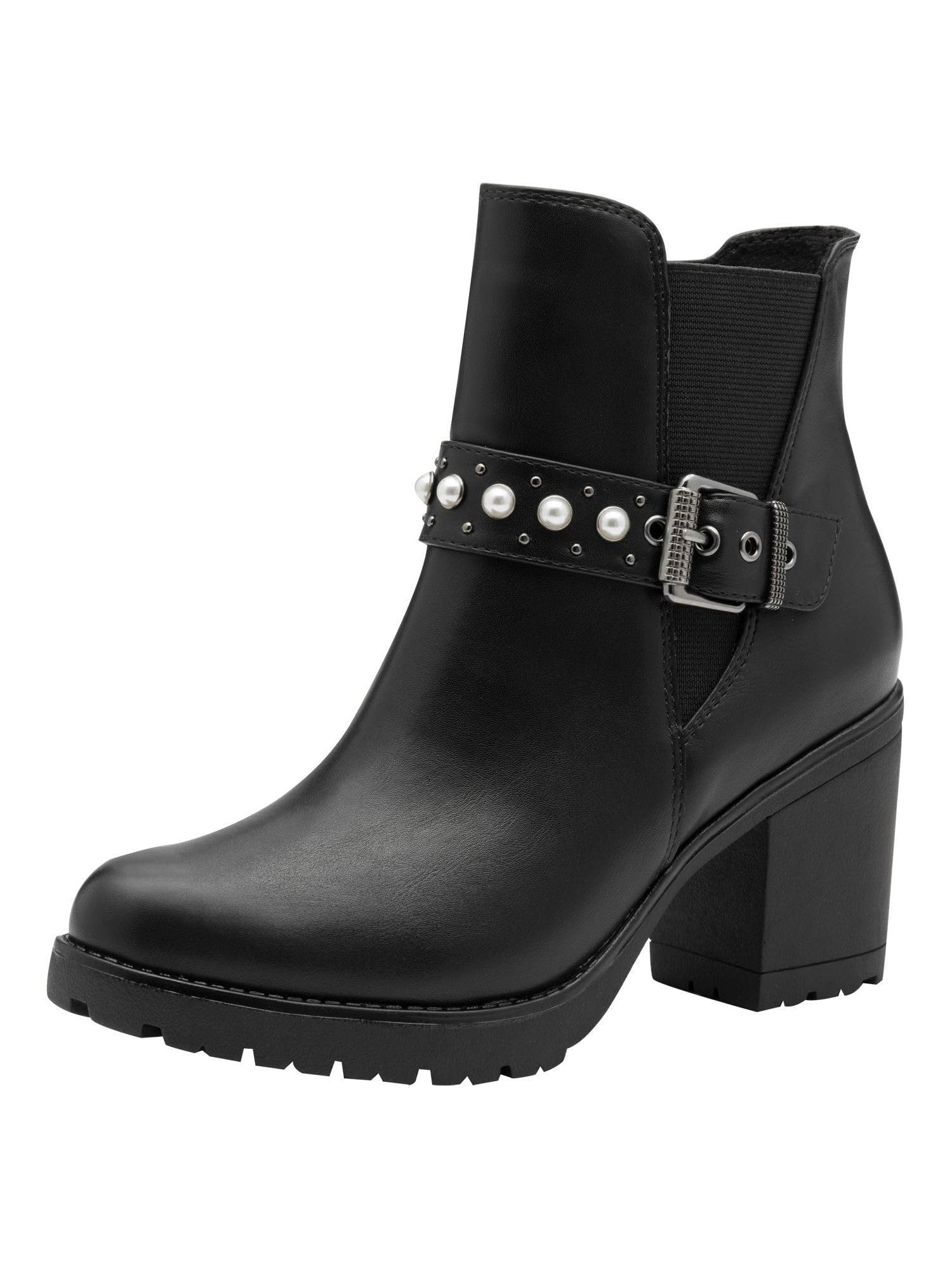 MARCO TOZZI Women's Mode-Stiefel 2-25425-45 Fashion Boot, Black, 9 UK