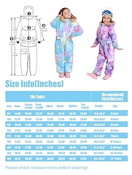 Amazon.com: BGX Bluemagic Kids One Piece Snowsuits Overalls