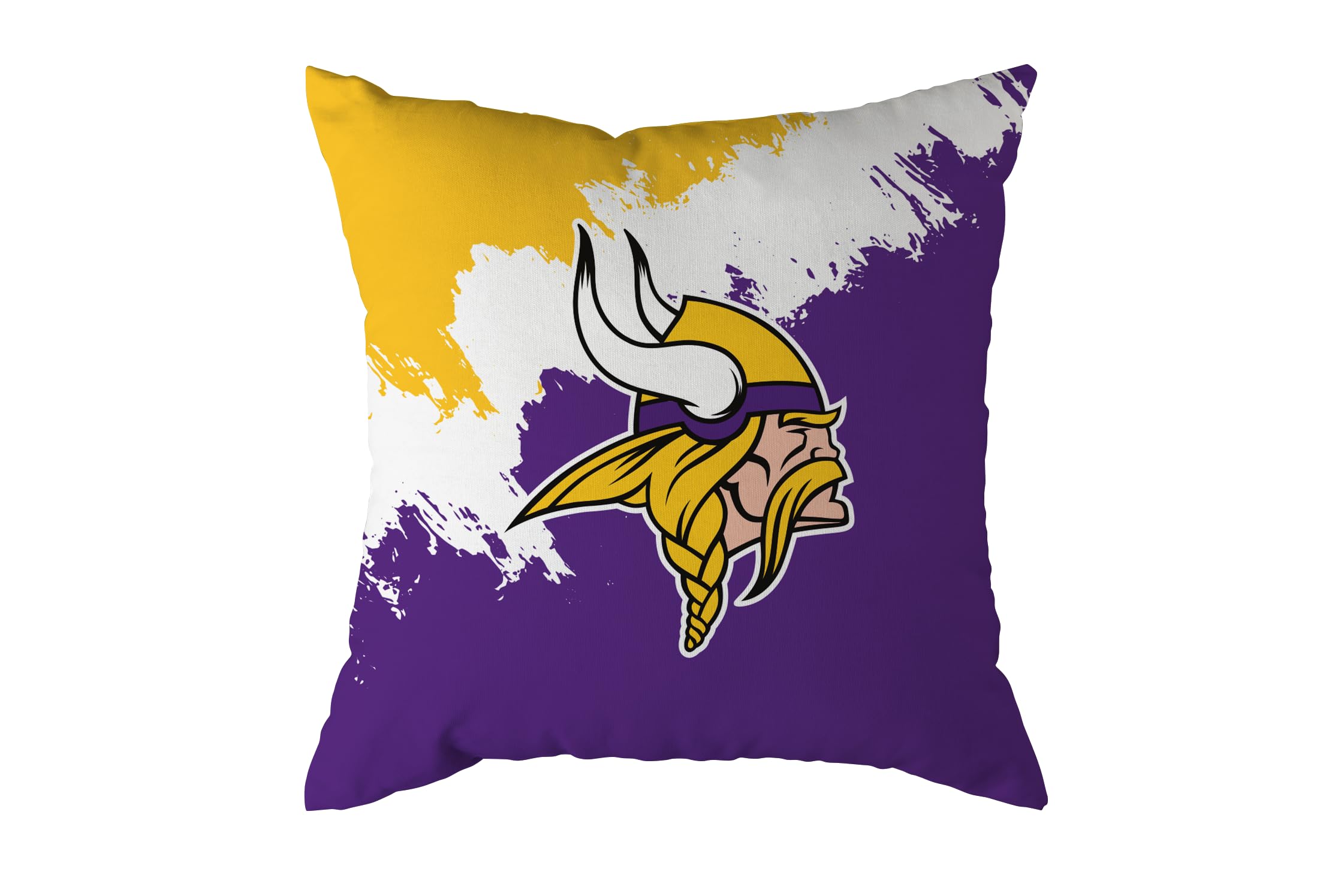 NFL Kissen Minnesota Vikings Football Cushion Brush Pillow Sofakissen 50x50cm