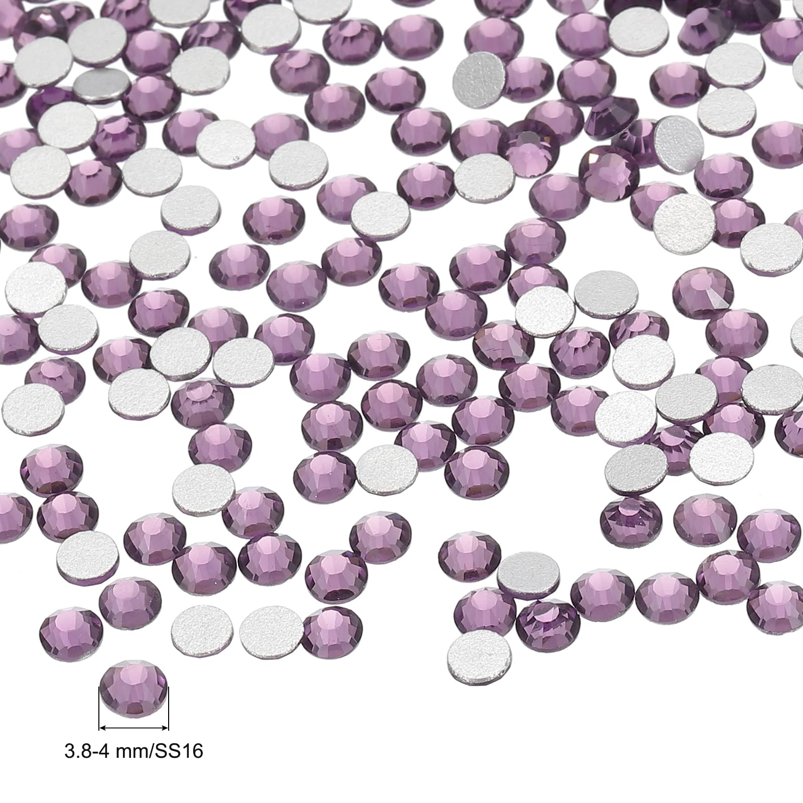 PATIKIL SS16/1440Pcs Glass Diamante Rhinestone - Image 2