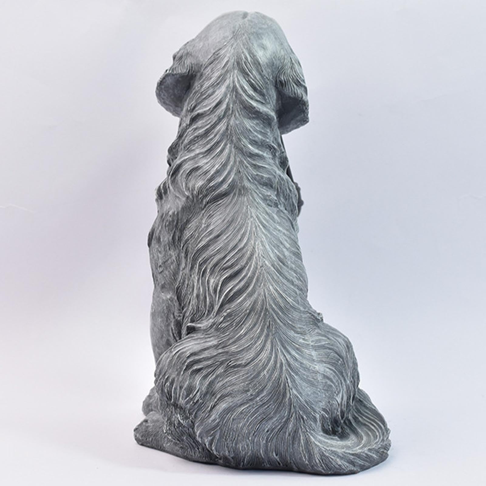 Estatua de Jardín con Energía Solar Lámpara Nocturna Impermeable Temática | Decoración Exterior Luz Solar para Patio para Patio, Jardín Trasero, Celebración de Cumpleaños o Estreno de