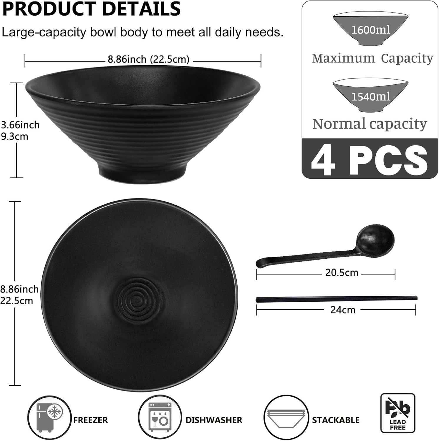 Perfekte Ramen-Experience: 4-teiliges Melamin Geschirr Set im Test