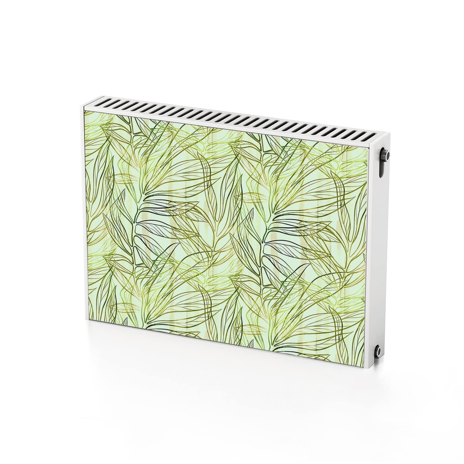 Aimant décoration radiateur 80x60 cm et cache-radiateur magnétique palmier