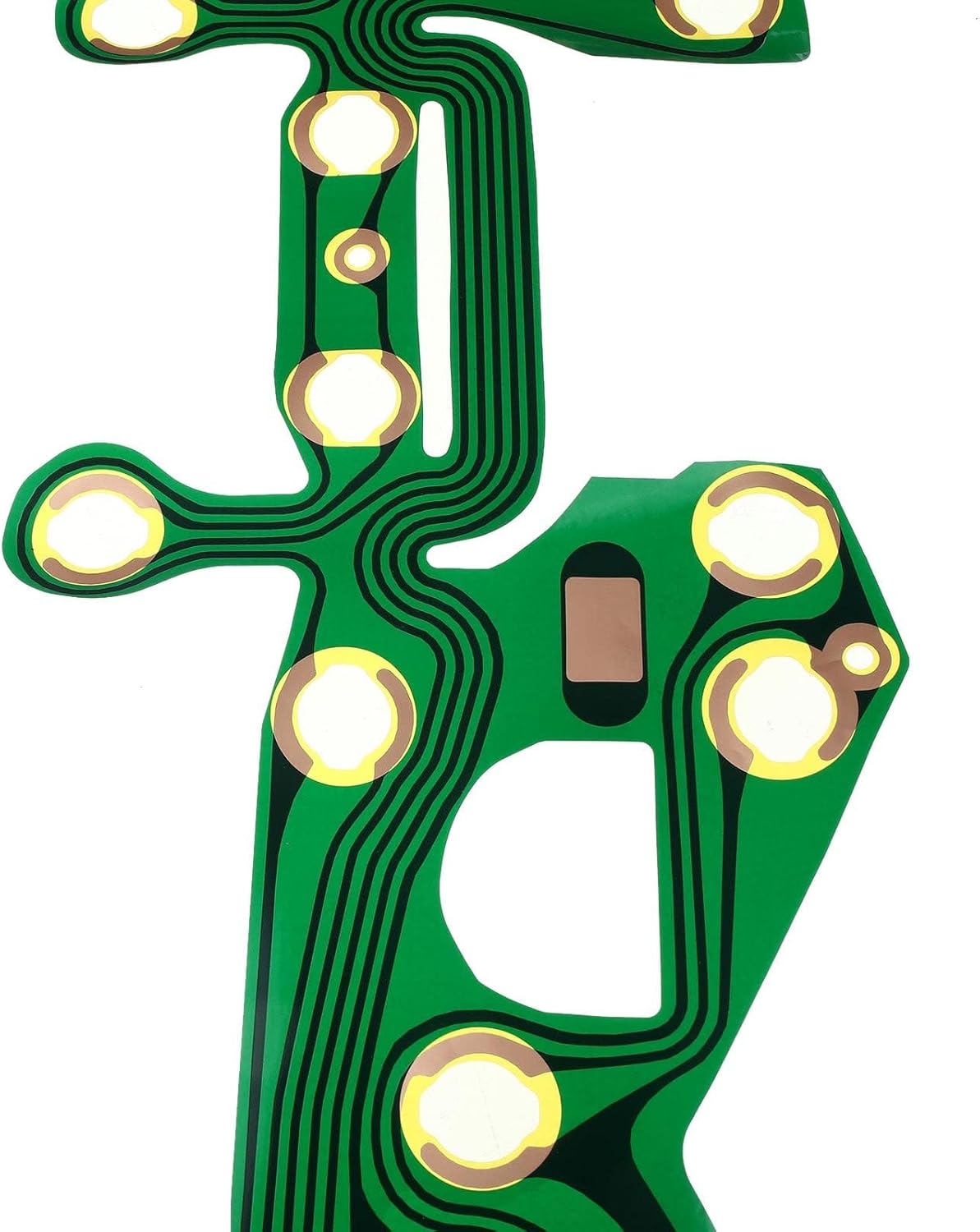 A-Premium Instrument Cluster Printed Circuit with Warning Lights Compatible with Chevrolet Monte Carlo 1970-1972, El Camino 1970-1972, Chevelle 1970-1972