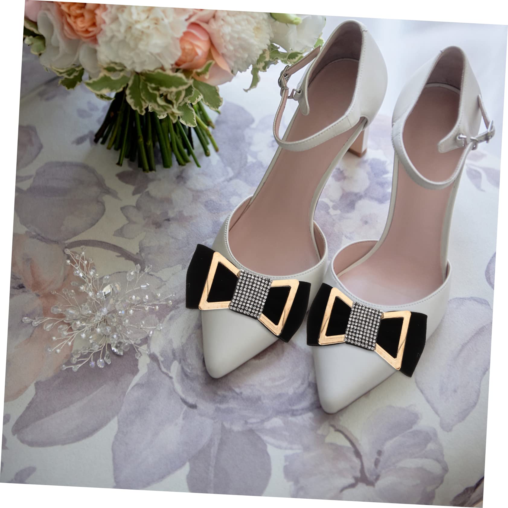 VALICLUD Fermaglio Per Scarpe Con Fiocco Clip Scure Per Scarpe Perni Fibbia Per Con Nodo a Fiocco Archi Spillo Arredamento Ciondoli Decorativi Per Cravatta Arco