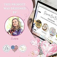 Vista 9 de 188 piezas de decoraciones rosas para despedida de soltera - Incluye arco de globos y cajas con letras de la A a la Z y más - Decoraciones