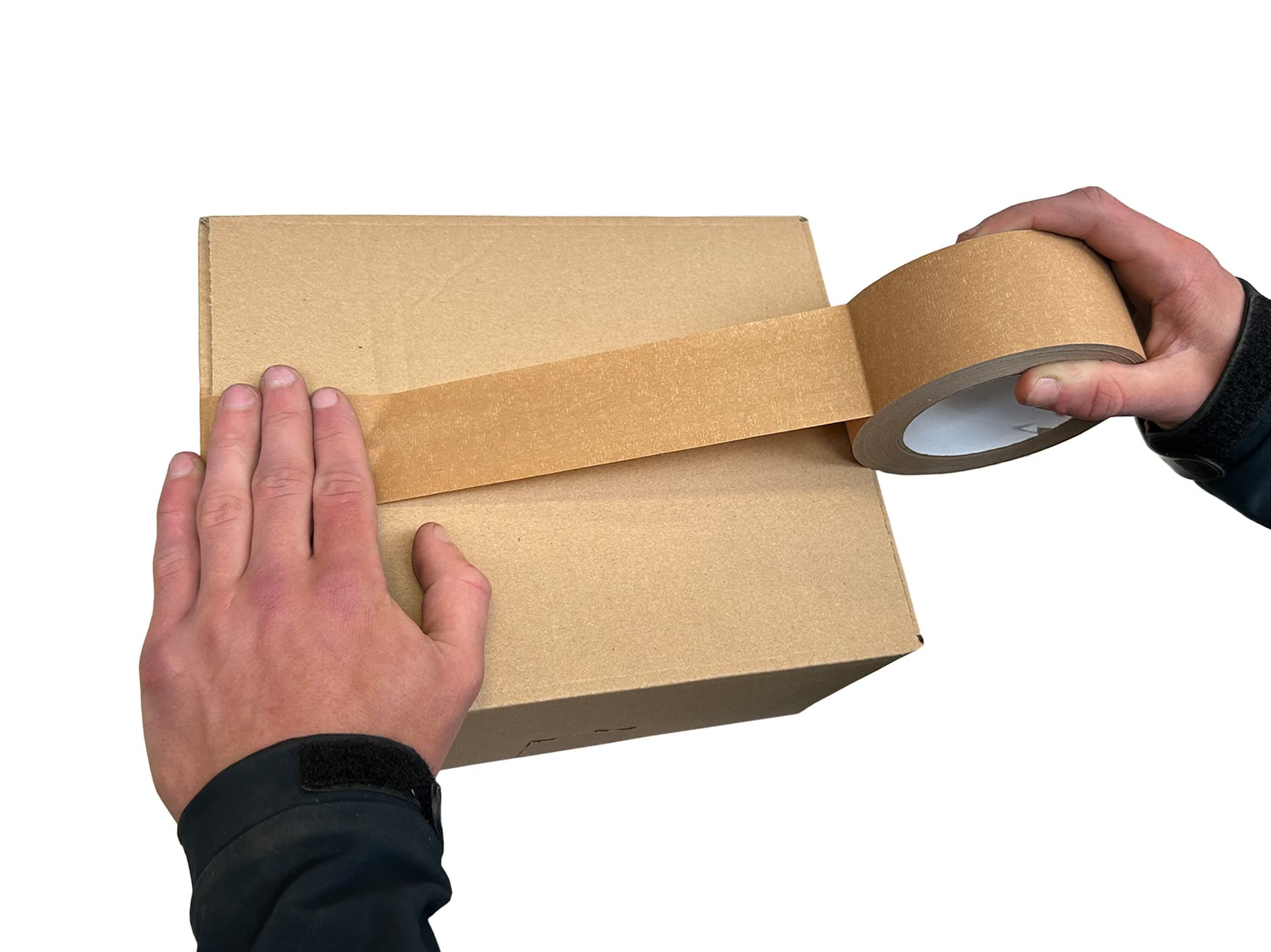 36 Rollen - Papier Klebeband- Braun - 50mm x 50m