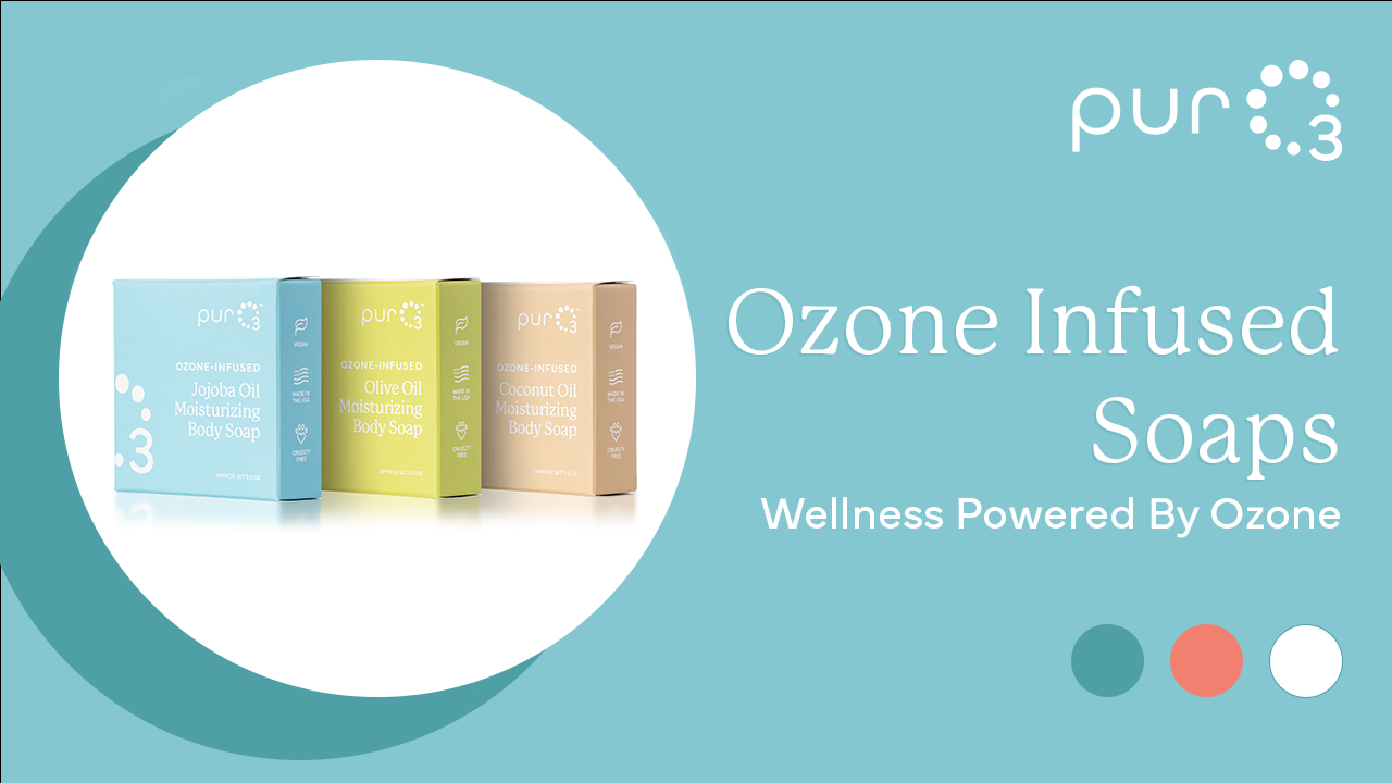 Amazon.com : PurO3 Ozonated Olive Oil Soap 3-Pack – Handcrafted