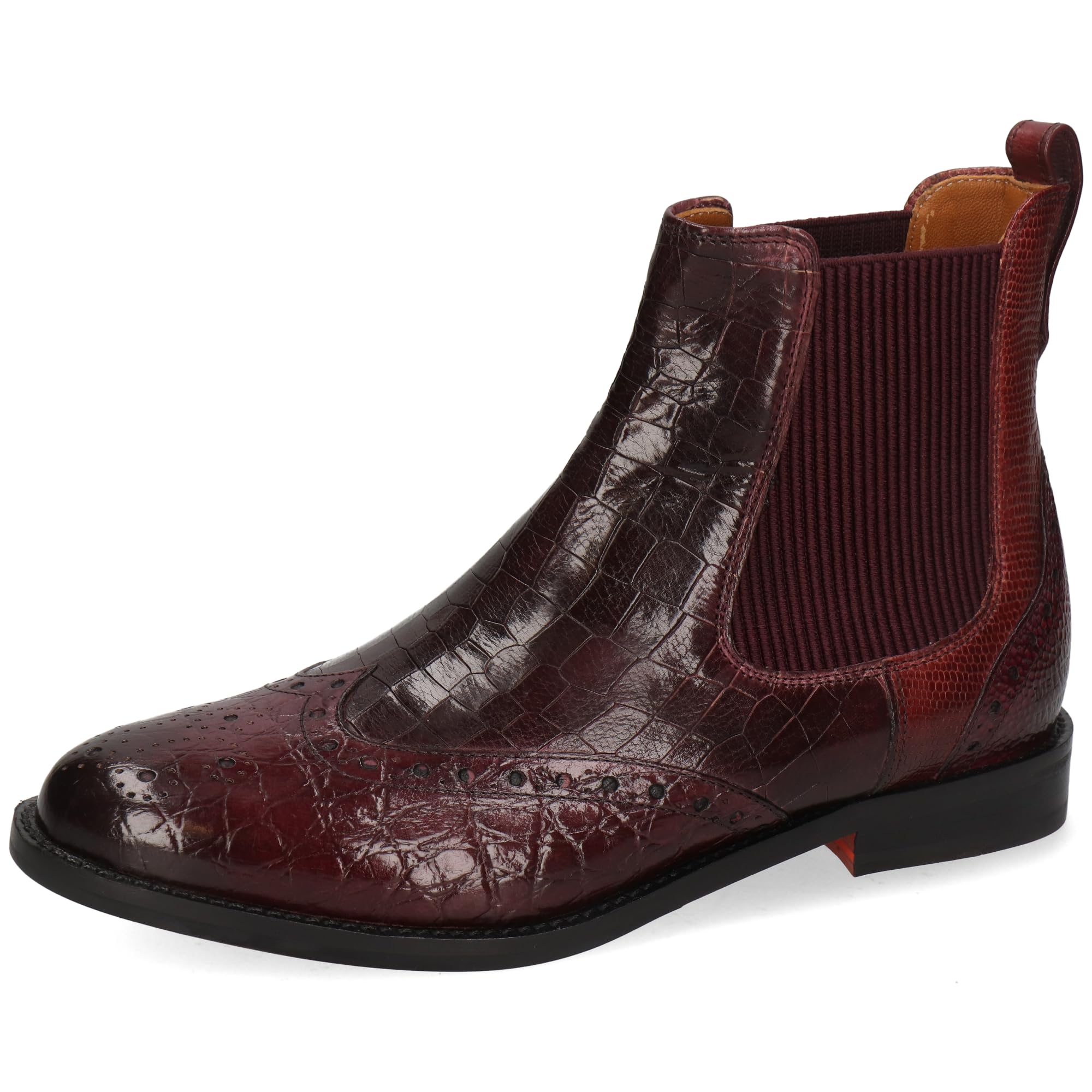 Melvin & Hamilton Women's Selina 29 Chelsea Boot, Purple, 3.5 UK