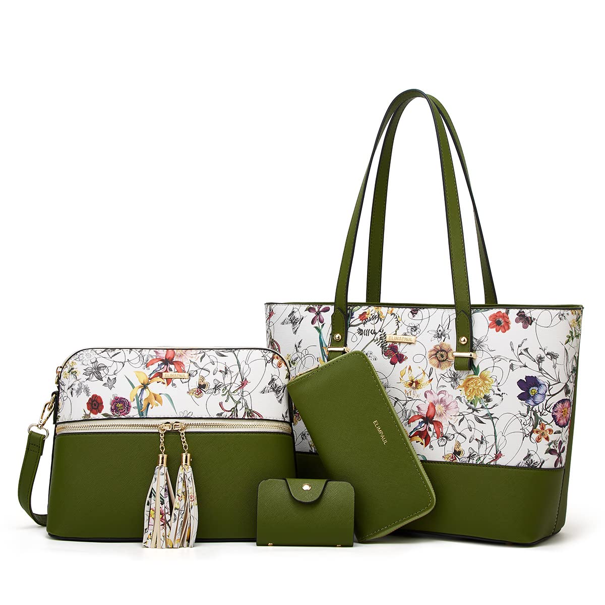 Women Fashion Handbag Wallet Tote Bag Shoulder Bag Top Handle Satchel Purse