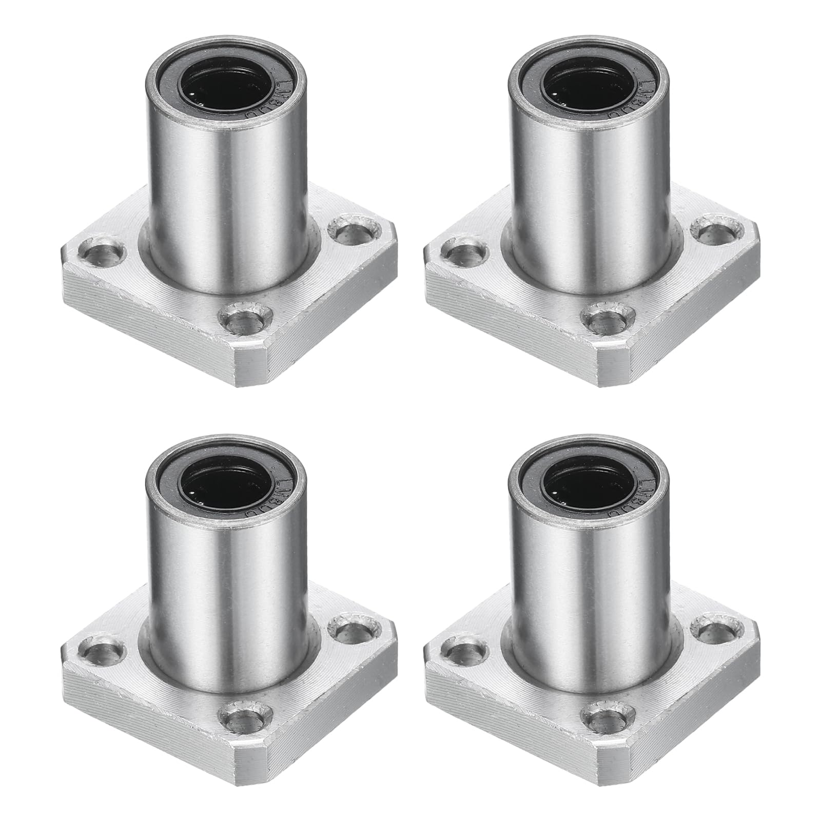 QUARKZMAN LMK8UU liniowe łożysko kulkowe 8 mm otwór 15 mm OD 24 mm długość kwadratowy kołnierz stalowa klatka do maszyny CNC drukarki 3D