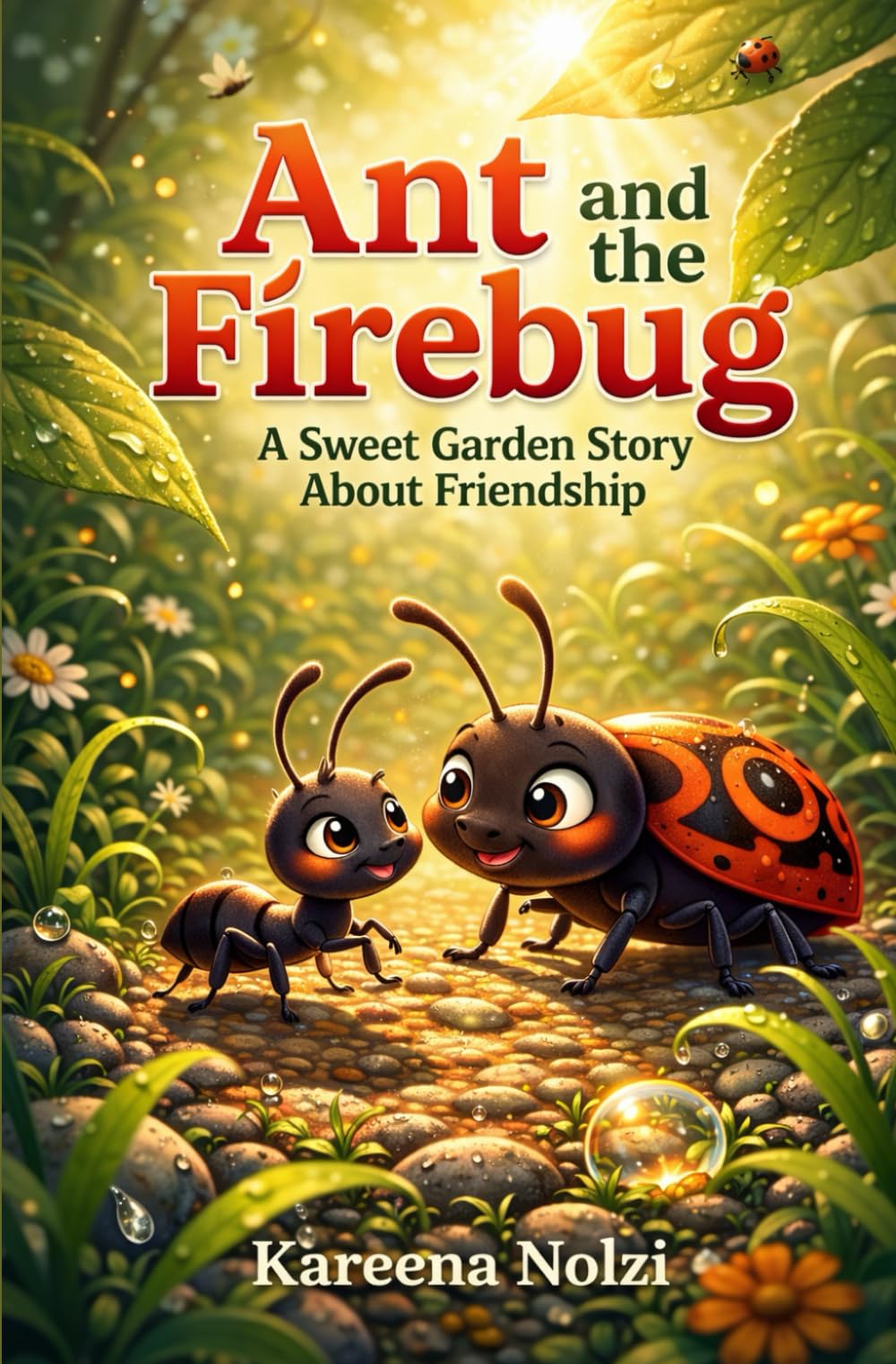 Ant and the Firebug: A Sweet Garden Story About Friendship (Garden Nature Stories for Kids)