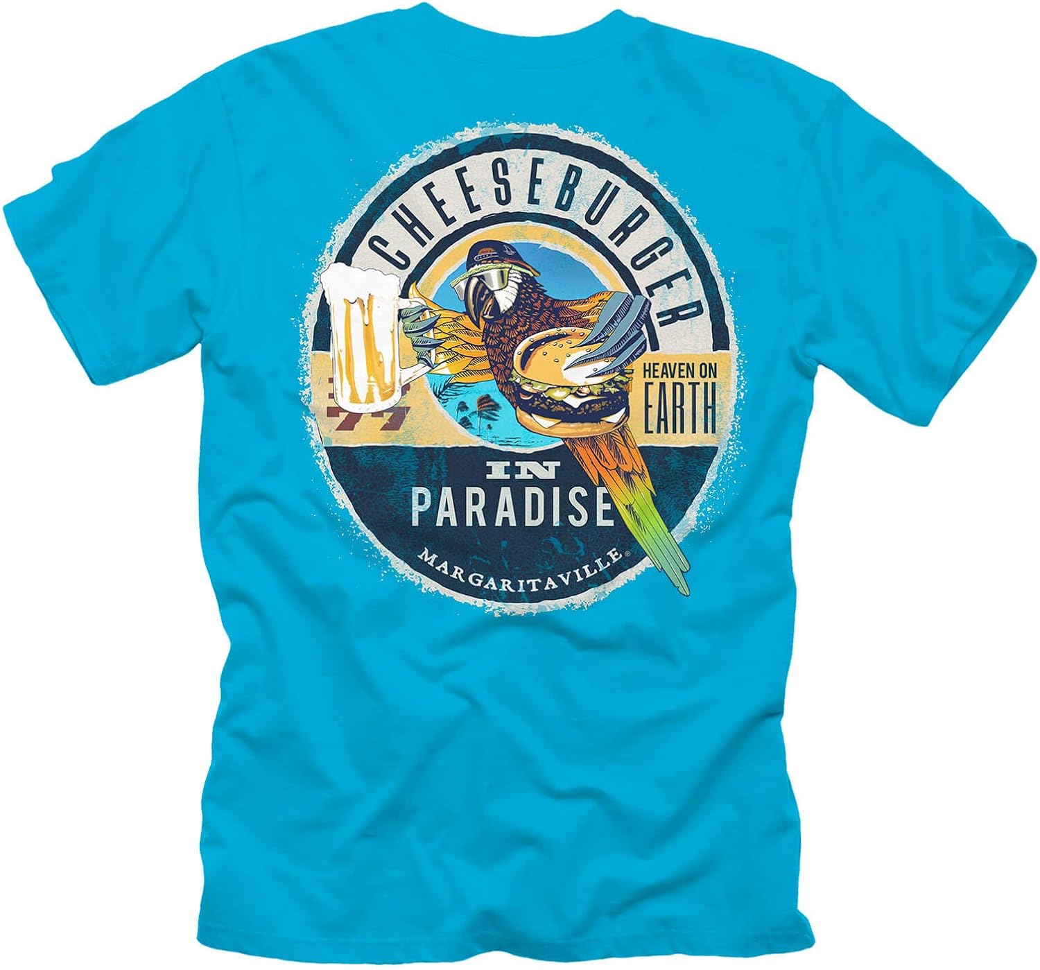 Margaritaville Herren MMM201211 TShirt, neonblau, 3XGroß Amazon.de