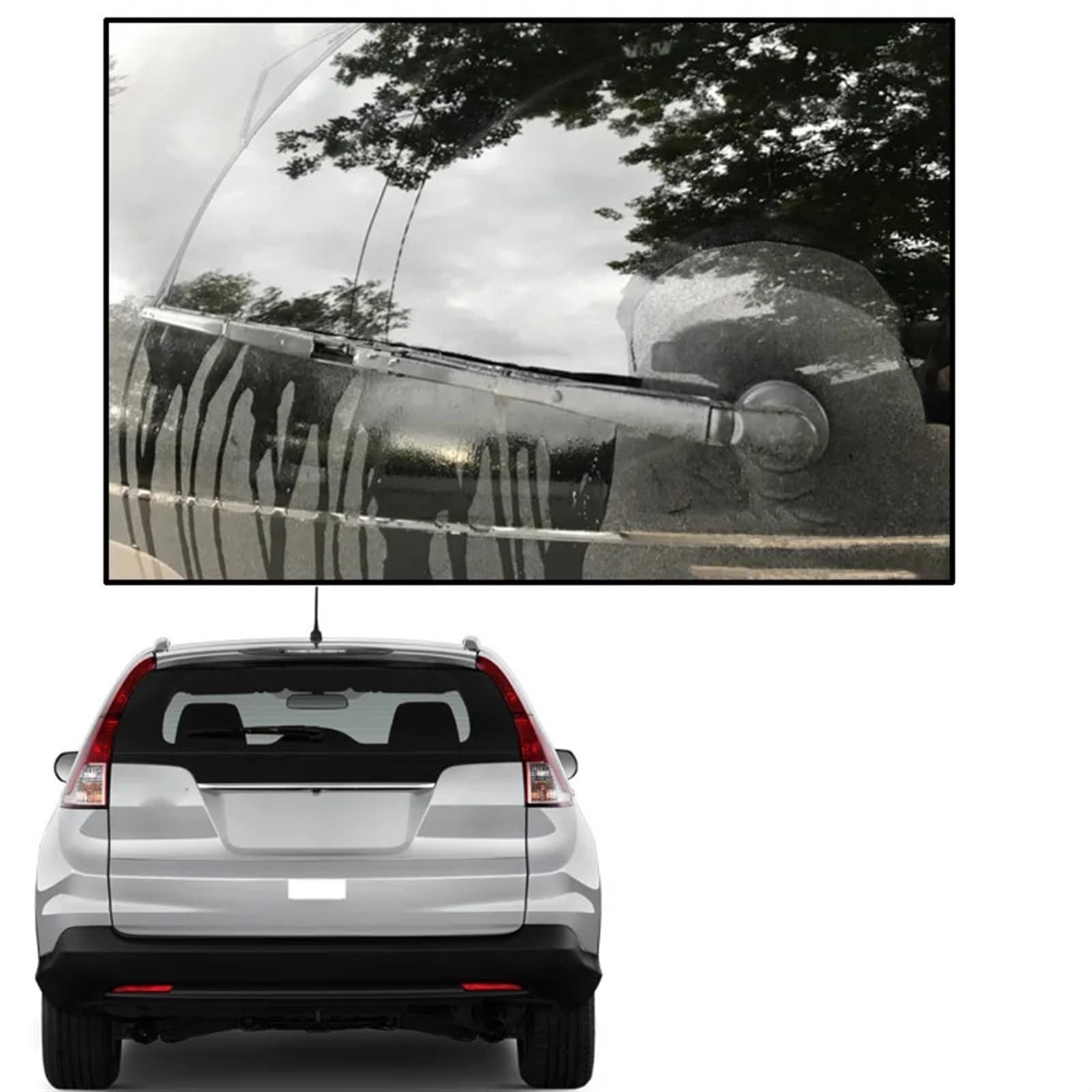 Limpiaparabrisas Coche Compatible Con Para CR-V Para CRV 2012 2013 2014 2015 2016 Escobillas De Limpiaparabrisas Limpiaparabrisas Delantero Y Trasero 26" 16" 13"