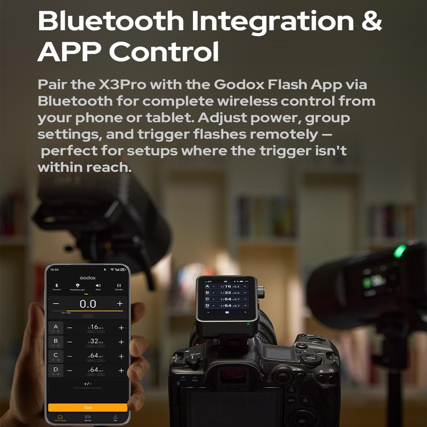 Amazon.com : GODOX X3 PRO C X3PRO C 2.4G TTL Wireless Flash