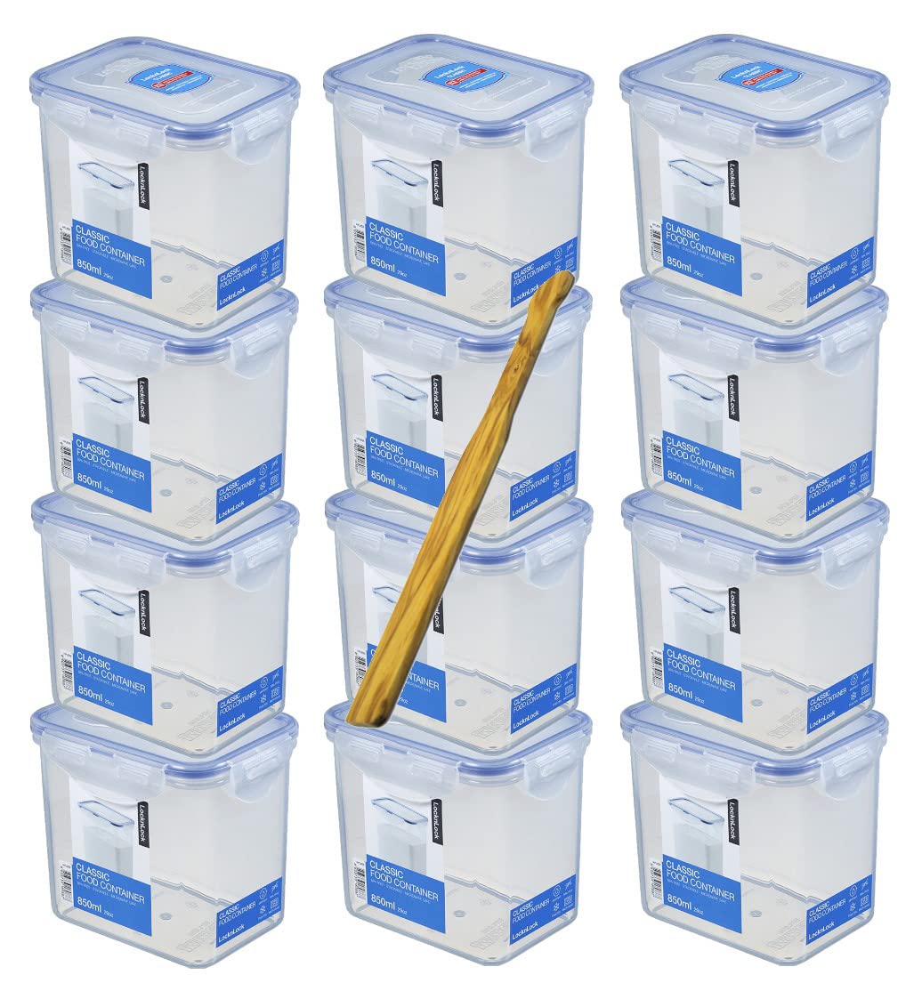 Lock&Lock HPL808-Lot De 3 Boîtes De Rangement Et Conservation