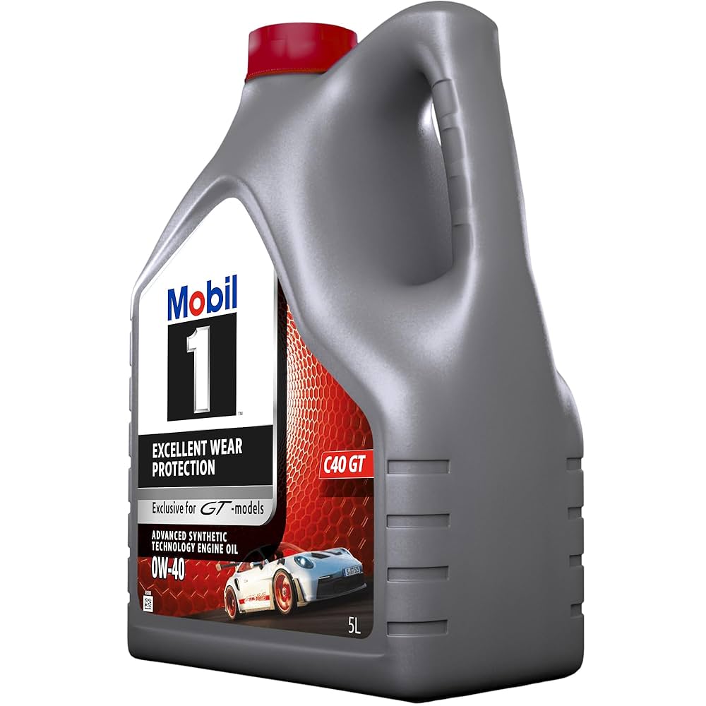 Mobil 1 ポルシェ C40 GT 0W-40 エンジンオイル 5L×2本 Mobil 1™ 0W-40